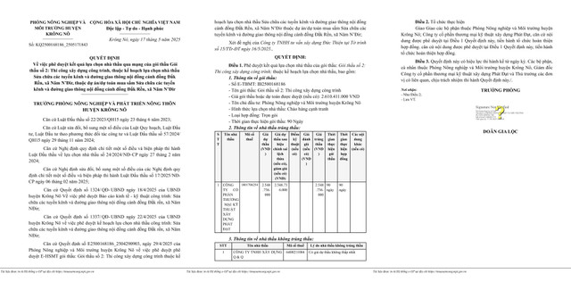 Quyết định số KQ2500168186_2505171843 (Nguồn: MSC) ib2500168186-quyetdinhpheduyetkqlcnt-17-05-2025-hinh-anh-0.jpg