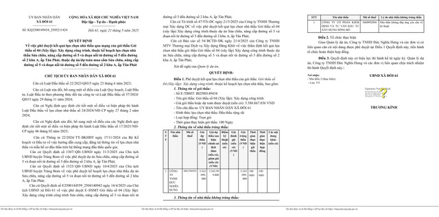 Quyết định số KQ2500149434_2505211424 (Nguồn: MSC) ib2500149434-quyetdinhpheduyetkqlcnt-21-05-2025-hinh-anh-0.jpg