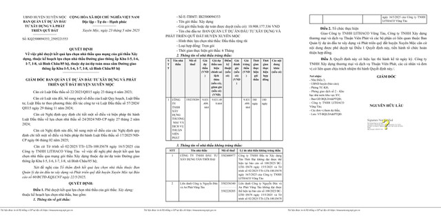 Quyết định số KQ2500094353_2505221553 (Nguồn: MSC) ib2500094353-quyetdinhpheduyetkqlcnt-23-05-2025-hinh-anh-0.jpg