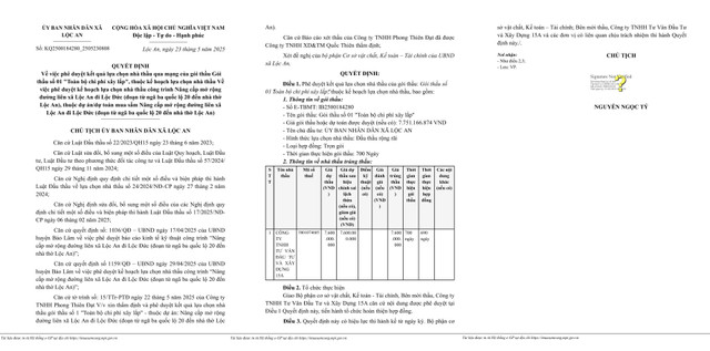 Quyết định số KQ2500184280_2505230808 (Nguồn: MSC) ib2500184280-quyetdinhpheduyetkqlcnt-23-05-2025-hinh-anh-0.jpg