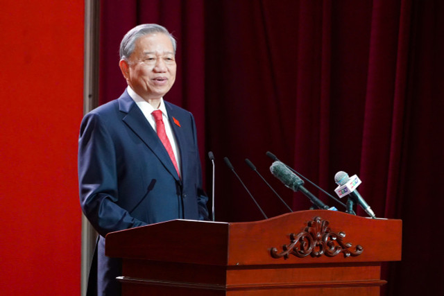 Tổng Bí thư Tô Lâm phát biểu chỉ đạo tại Đại hội. 14.jpg