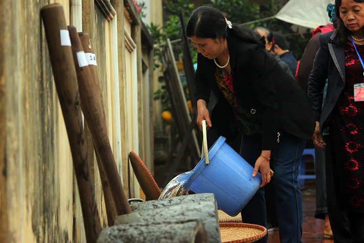 ... nhưng để đảm bảo chất lượng nguồn nước ban tổ chức thường lấy nước đã chuẩn bị sẵn.