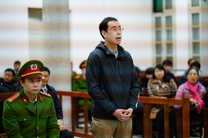 Bị cáo Vũ Mạnh Tùng (SN 1974, nguyên Phó Tổng Giám đốc Công ty BSR).