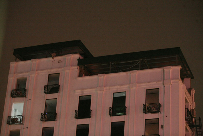 Phần sai phạm bên trên đã được bắn mái tôn kiên cố.