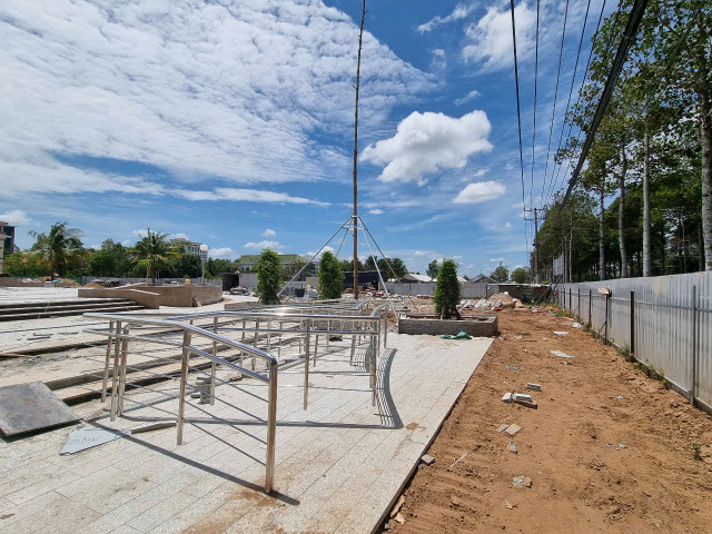 Trà Vinh: Cận cảnh DA Quảng trường và Bia chiến thắng gần 20 tỷ - Hình 5 Tra Vinh: Can canh DA Quang truong va Bia chien thang gan 20 ty-Hinh-5