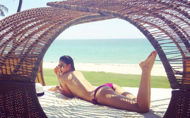 Ngoc Trinh, Ky Duyen va dan my nhan Viet dang anh khoa than cuc goi cam