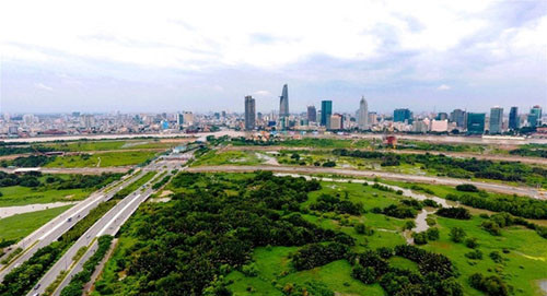 Đấu giá 78 nghìn m2 vuông đất vàng ở Thủ Thiêm Dau gia 78 nghin m2 vuong dat vang o Thu Thiem