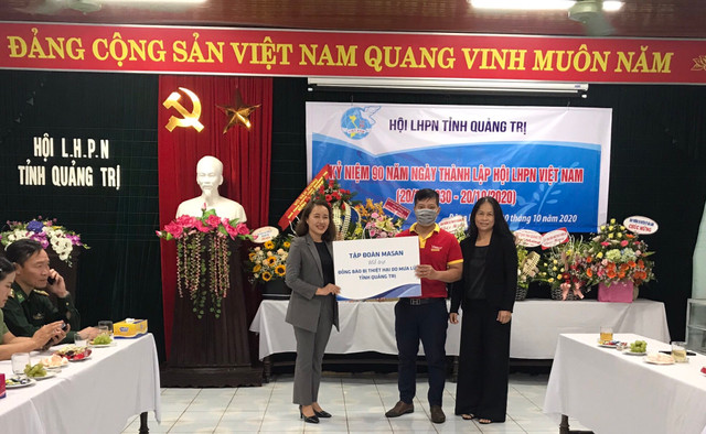 Tập đoàn Masan ủng hộ 6 tấn thịt viên và hàng trăm ngàn sản phẩm thiết yếu đến người dân miền Trung - Hình 5 Tap doan Masan ung ho 6 tan thit vien va hang tram ngan san pham thiet yeu den nguoi dan mien Trung-Hinh-5