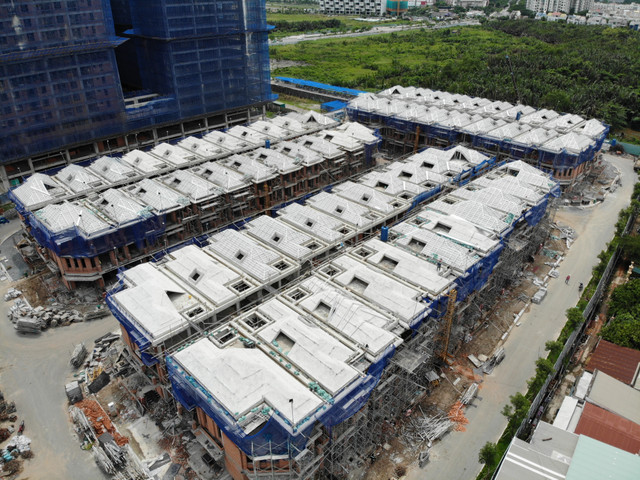 6 tháng chỉ có 3 dự án nhà ở được cấp giấy phép ở Sài Gòn 6 thang chi co 3 du an nha o duoc cap giay phep o Sai Gon
