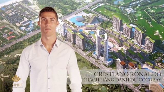Dự án Cocobay Đà Nẵng 'vỡ trận': Từng mời siêu sao Cristiano Ronaldo quảng cáo - Hình 2 Du an Cocobay Da Nang 'vo tran': Tung moi sieu sao Cristiano Ronaldo quang cao-Hinh-2