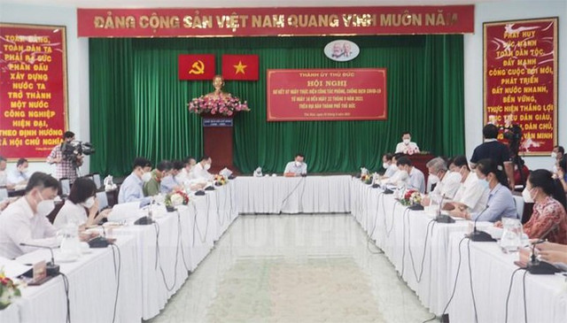 TP Thủ Đức đã kiểm soát được dịch COVID-19 TP Thu Duc da kiem soat duoc dich COVID-19