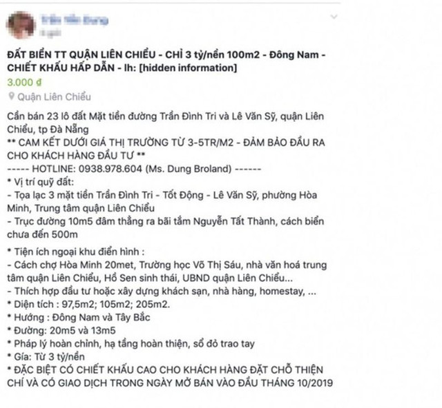Đà Nẵng cảnh báo người dân về các dự án không phép, sai phép Da Nang canh bao nguoi dan ve cac du an khong phep, sai phep