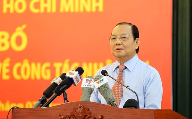 Xem xet ky luat nguyen Bi thu Thanh uy TP HCM Le Thanh Hai