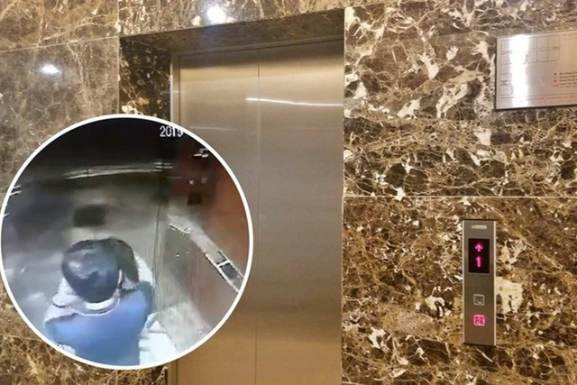 Khan truong phoi hop dieu tra vu sam so be gai trong thang may