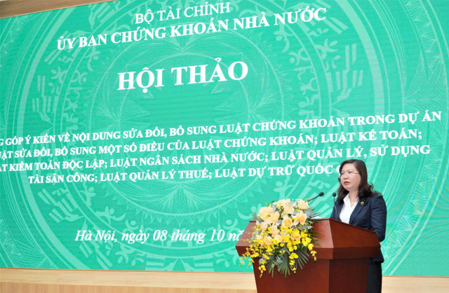 Sửa Luật Chứng khoán hướng đến mục tiêu nâng hạng thị trường Sua Luat Chung khoan huong den muc tieu nang hang thi truong