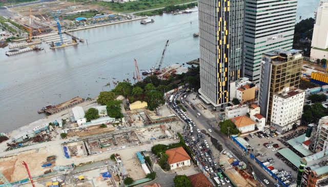 Những dự án 'ăn theo' tuyến metro Sài Gòn nhìn từ không trung - Hình 6 Nhung du an 'an theo' tuyen metro Sai Gon nhin tu khong trung-Hinh-6
