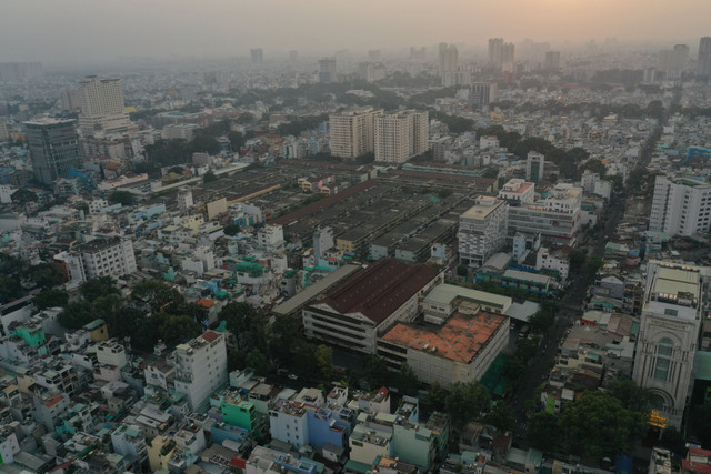 Cận cảnh lô 'đất vàng' 419 Lê Hồng Phong vừa bị yêu cầu cưỡng chế ở TP HCM Can canh lo 'dat vang' 419 Le Hong Phong vua bi yeu cau cuong che o TP HCM
