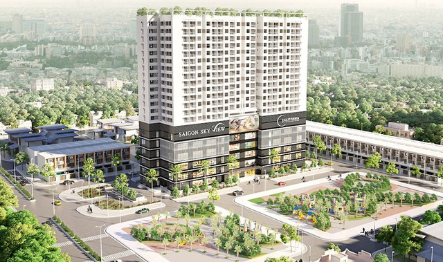 Sở Xây dựng TP HCM cấp phép sai quy định tại dự án SaiGon SkyView So Xay dung TP HCM cap phep sai quy dinh tai du an SaiGon SkyView