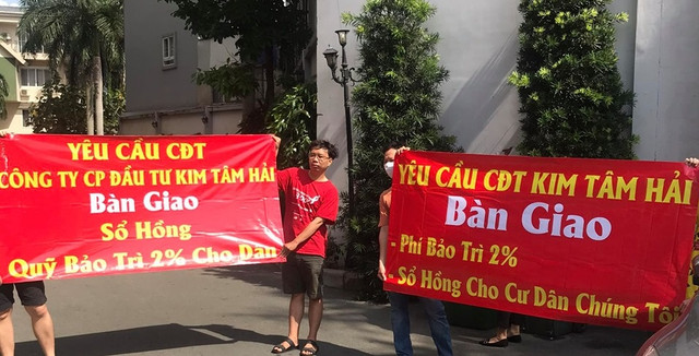 Chủ đầu tư chung cư Kim Tâm Hải xây trái phép, cư dân mòn mỏi chờ cấp sổ - Hình 2 Chu dau tu chung cu Kim Tam Hai xay trai phep, cu dan mon moi cho cap so-Hinh-2