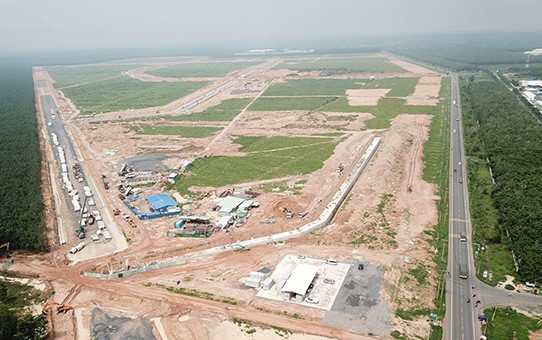Thu tiền sử dụng đất khu tái định cư sân bay Long Thành Thu tien su dung dat khu tai dinh cu san bay Long Thanh
