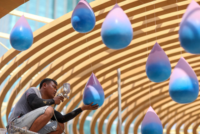 Cận cảnh đường hoa Nguyễn Huệ trước giờ khai mạc - Hình 10 Can canh duong hoa Nguyen Hue truoc gio khai mac-Hinh-10