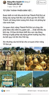 Thực hư 'Tử Cấm Thành' phiên bản Việt gây xôn xao dư luận ở Đà Lạt Thuc hu 'Tu Cam Thanh' phien ban Viet gay xon xao du luan o Da Lat