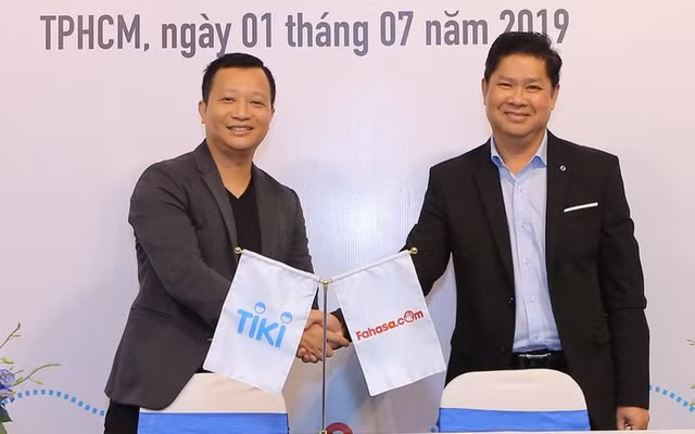 Tiki va Fahasa.com hop tac thuc day nganh sach
