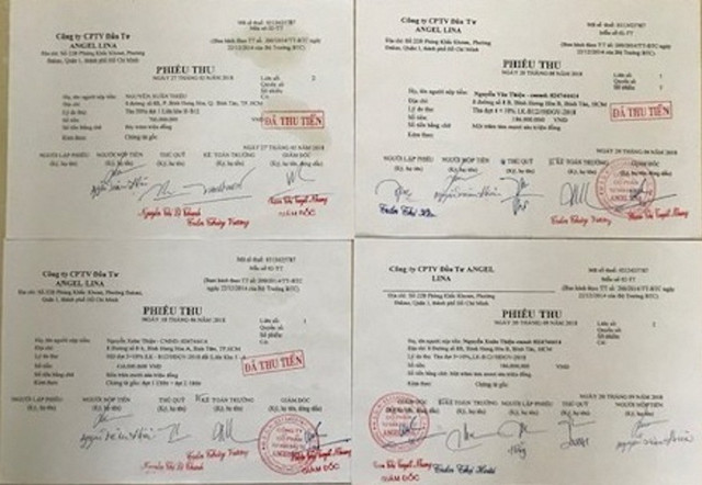 Dân căng băng rôn 'phong tỏa' văn phòng công ty Angel Lina, tố lừa đảo Dan cang bang ron 'phong toa' van phong cong ty Angel Lina, to lua dao