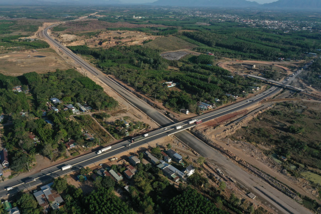 Hinh anh cao toc Dau Giay - Phan Thiet sau khi thong xe ky thuat