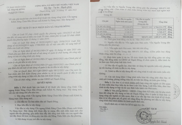 Kiên Giang: Thanh toán 100% vật tư, sau 01 năm cầu vẫn dở dang Kien Giang: Thanh toan 100% vat tu, sau 01 nam cau van do dang
