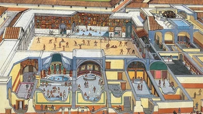 Khám phá nhà tắm La Mã cổ đại: nơi hội tụ của công nghệ và văn hóa