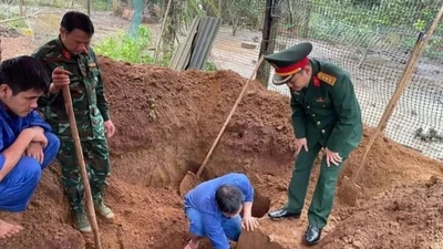 Phát hiện 2 hài cốt liệt sĩ ở Quảng Trị