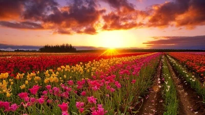 Khám phá sự thật thú vị về hoa tulip 