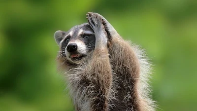 Khám phá gấu mèo Bắc Mỹ: Loài thú thông minh, thích nghi mạnh mẽ trong đô thị