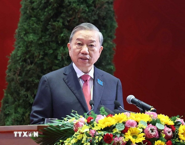 Tổng Bí thư Tô Lâm. (Ảnh: Thống Nhất/TTXVN) Tổng Bí thư Tô Lâm. (Ảnh: Thống Nhất/TTXVN)