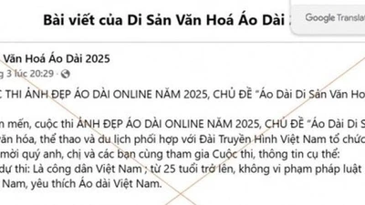 1 phụ nữ ở Gia Lai bị lừa 7,6 tỷ đồng khi tham gia cuộc thi áo dài