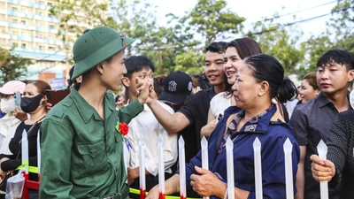 Ngày hội thanh niên Gia Lai nhập ngũ 2026 đầy tự hào và khí thế