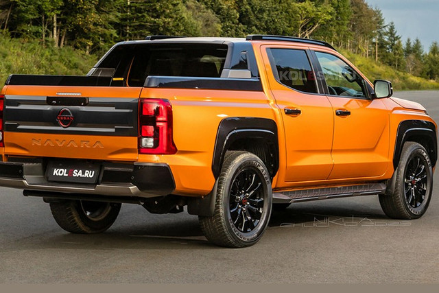 Tuy dùng chung khung gầm ladder-frame với Triton (ra mắt từ năm 2023), Navara vẫn giữ được “chất Nissan” thông qua phần đầu xe thiết kế lại hoàn toàn.