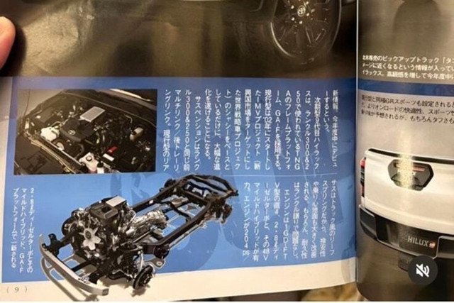 Hilux 2026 sẽ sử dụng động cơ diesel 2.8L mild-hybrid 48V, thay thế cho các tùy chọn động cơ xăng 2.7L và diesel 2.4L tăng áp hiện tại. 3-1529.jpg