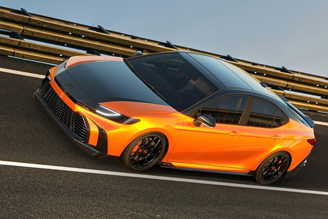 Toyota Camry GT‑S Concept mới sẽ chính thức ra mắt tại triển lãm SEMA Show 2025 ở Las Vegas, Mỹ.Mẫu xe này đánh dấu bước thử nghiệm mới của Toyota trong việc “thể thao hóa” dòng sedan vốn nổi tiếng với sự thực dụng và bền bỉ. 1-7558.jpg