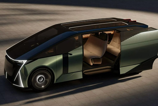 Mẫu minivan 6 bánh này có thân xe kéo dài, thiết kế ngoại thất hiện đại với cụm đèn LED góc cạnh ở cả đầu và đuôi xe. 2-749.jpg