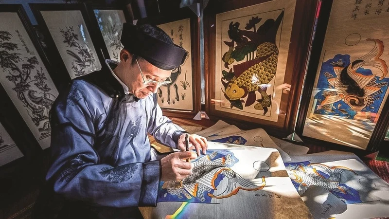  Nghề làm tranh Đông Hồ được UNESCO vinh danh