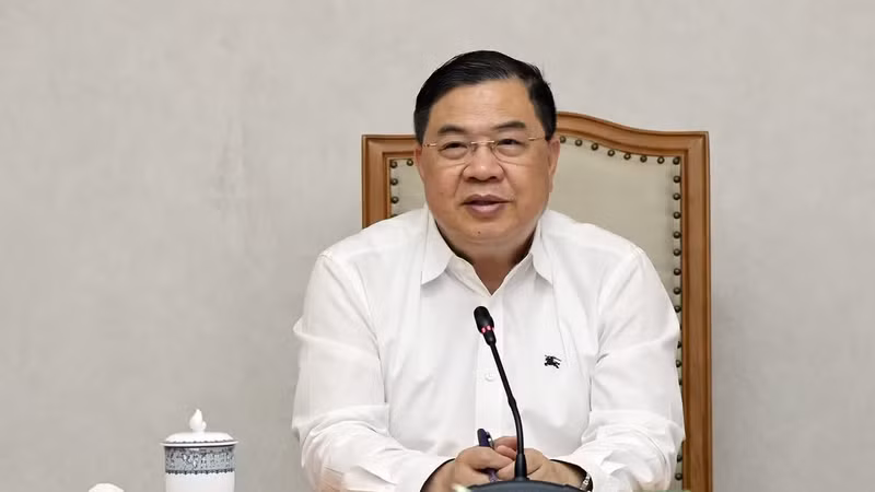 Phó Thủ tướng Thường trực Chính phủ Phạm Gia Túc phát biểu. Ảnh: VGP