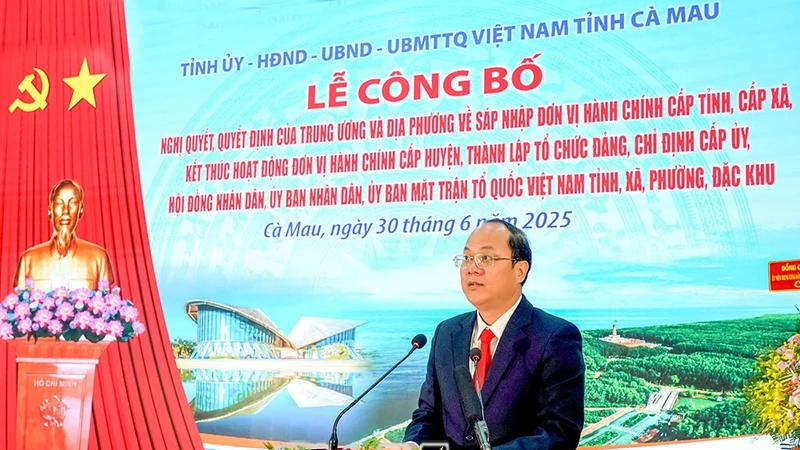 Động lực đưa Cà Mau phát triển nhanh và bền vững trong kỷ nguyên mới