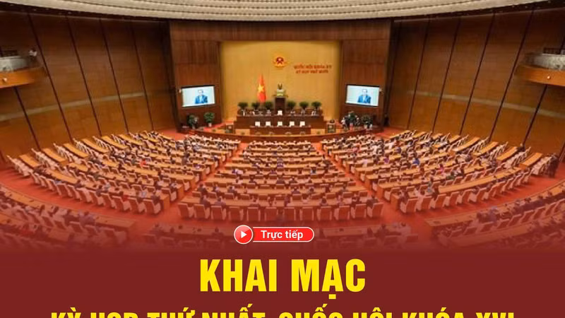 [LIVE] Khai mạc Kỳ họp thứ Nhất, Quốc hội khoá XVI