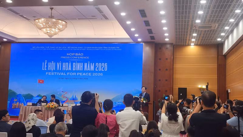Lễ hội Vì Hòa bình 2026 Quảng Trị vươn mình vì hòa bình thế giới