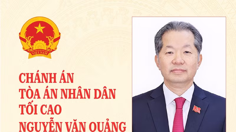 [INFO] Chân dung Chánh án TAND tối cao Nguyễn Văn Quảng