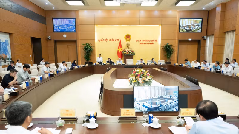 Ủy ban Thường vụ Quốc hội cho ý kiến về việc giải quyết, trả lời kiến nghị của cử tri