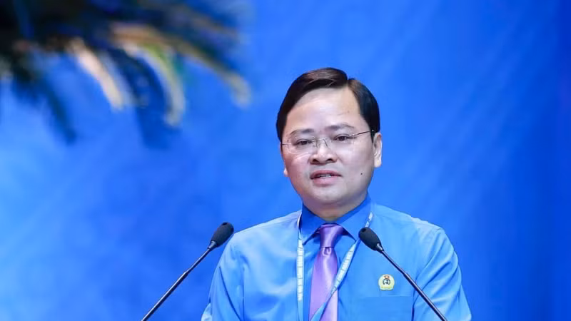 Ông Nguyễn Anh Tuấn tái đắc cử Chủ tịch Tổng Liên đoàn Lao động Việt Nam