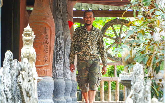 Cận cảnh ngôi nhà độc nhất vô nhị của “dị nhân” xứ Thanh - Hình 4 Can canh ngoi nha doc nhat vo nhi cua “di nhan” xu Thanh-Hinh-4